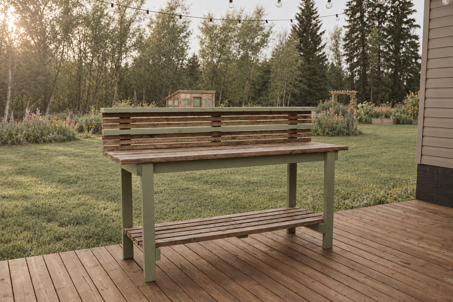 The Clover Potting Bench